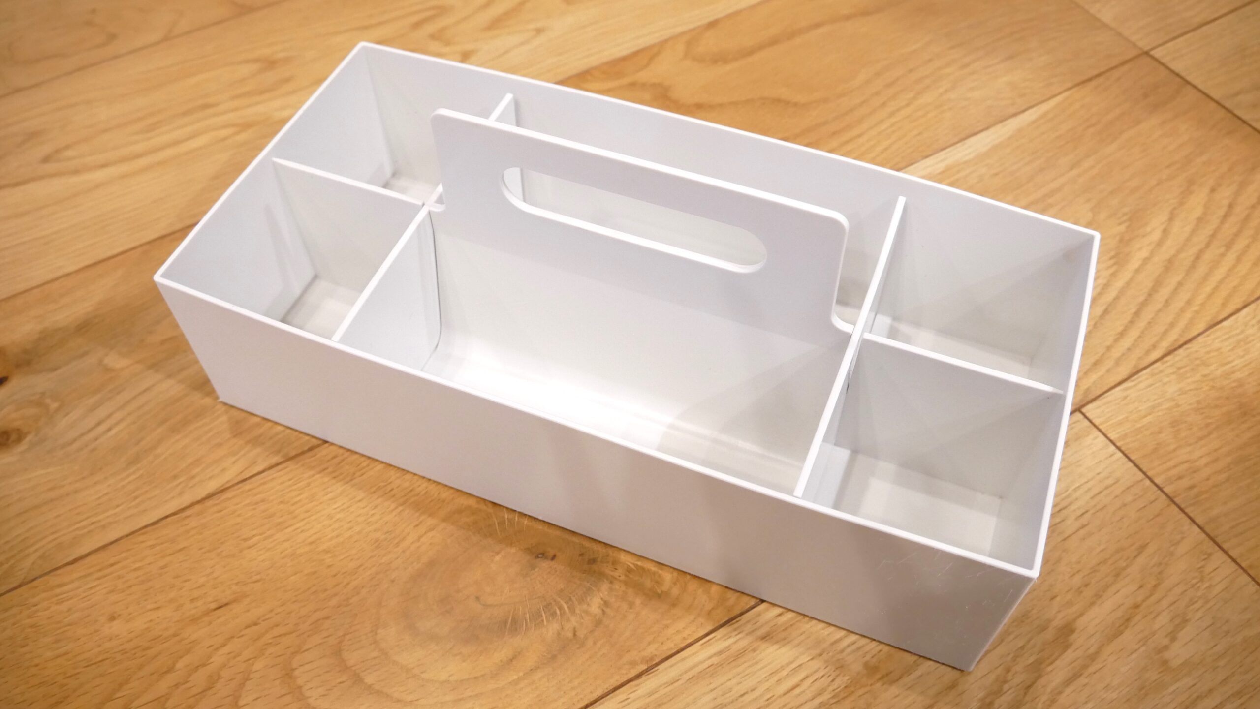 無印良品の再生ポリプロピレン入り収納キャリーボックス・ワイド