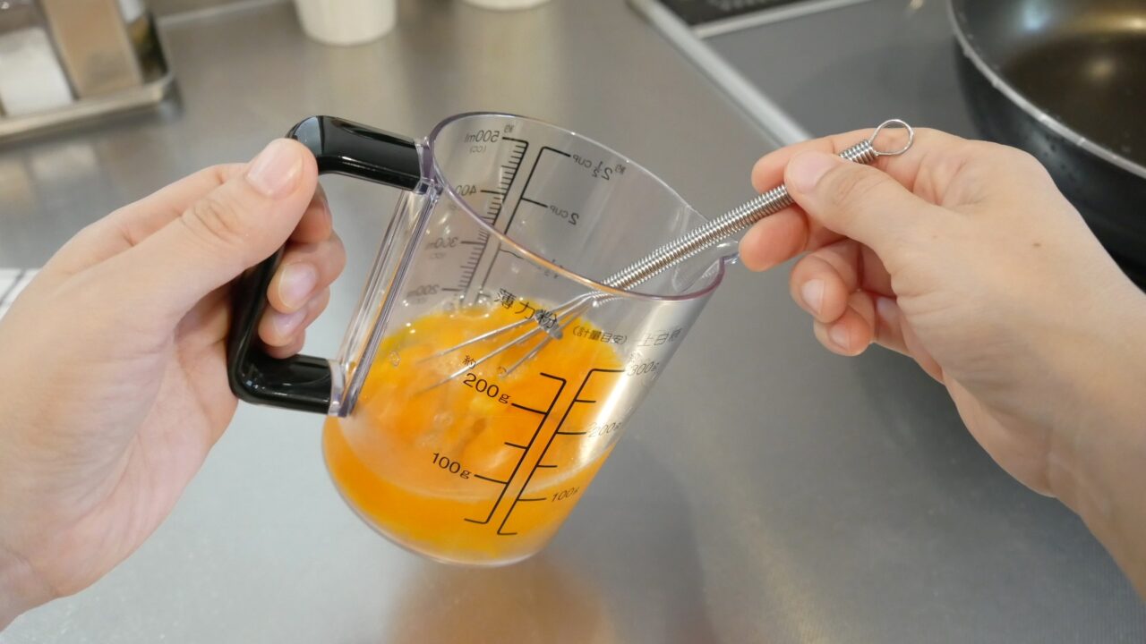 パール金属 耐熱 計量カップ 500ml(プラスチック製で気軽に使える計量カップ)